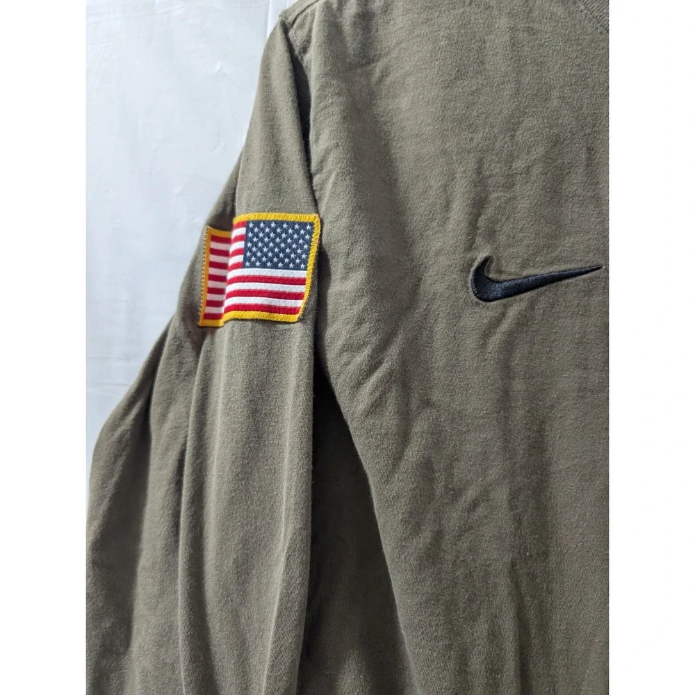 Nike The Nike Tee Florida State Seminoles‎ Long Sleeve Shirt Mens Large Olive